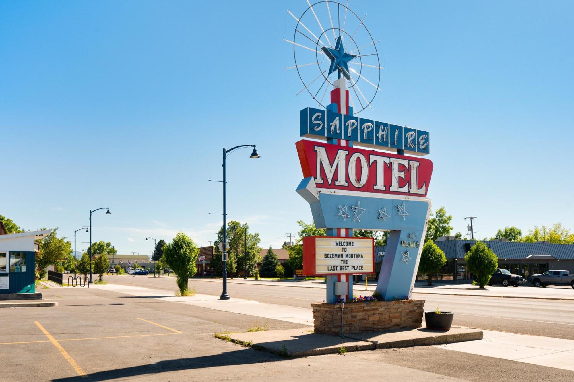 Sapphire Motel Midtown โบซแมน ภายนอก รูปภาพ